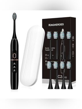 Pro Sonic Electric Toothbrush - Black